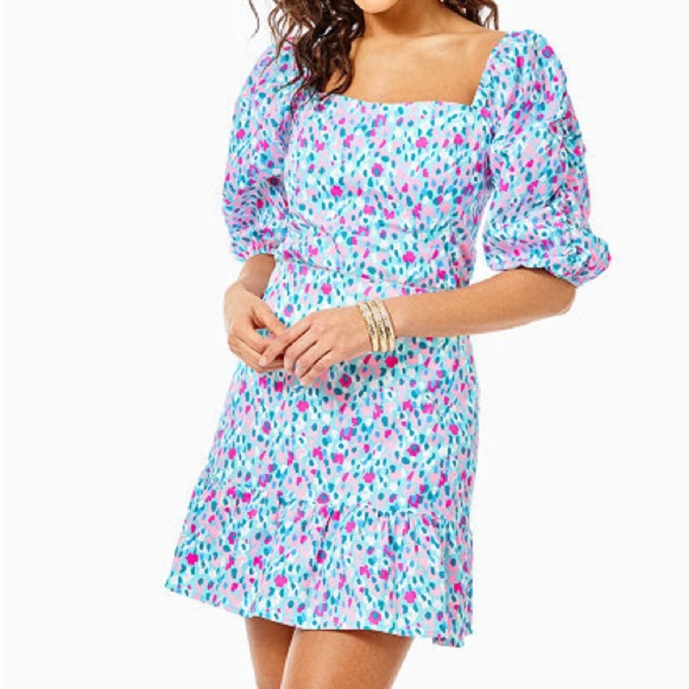 Lily Pulitzer Susie hottie Dottie skirt size 8